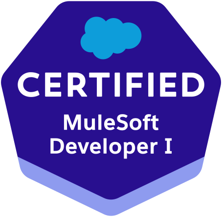 MuleSoft Developer I Certification Badge