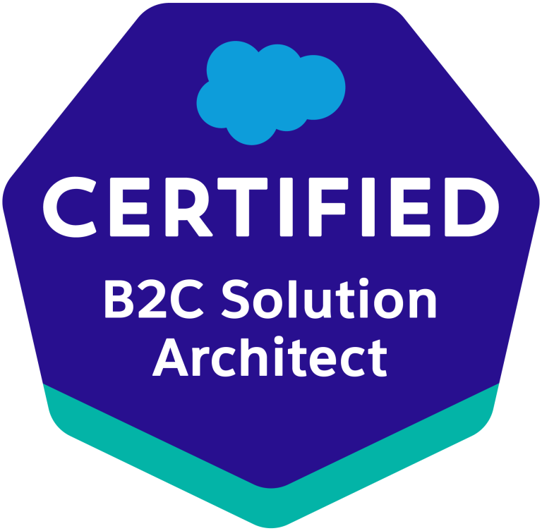 B2C Solution Architect Certification Logo