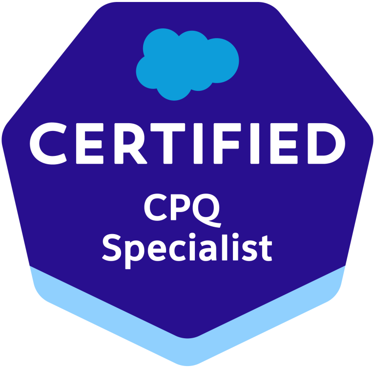 CPQ Specialist Certification Badge