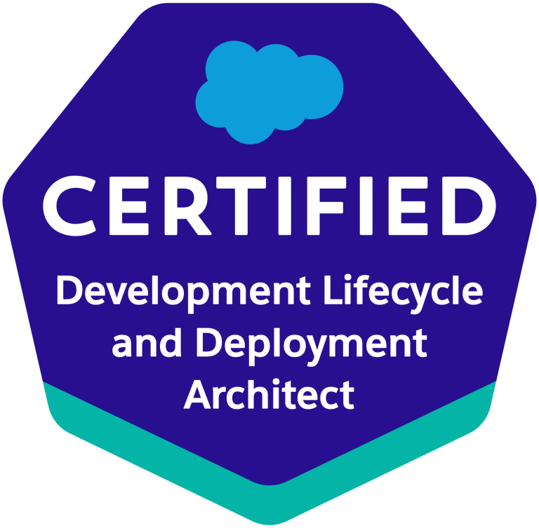 Development Lifecycle and Deployment Architect Certification Logo