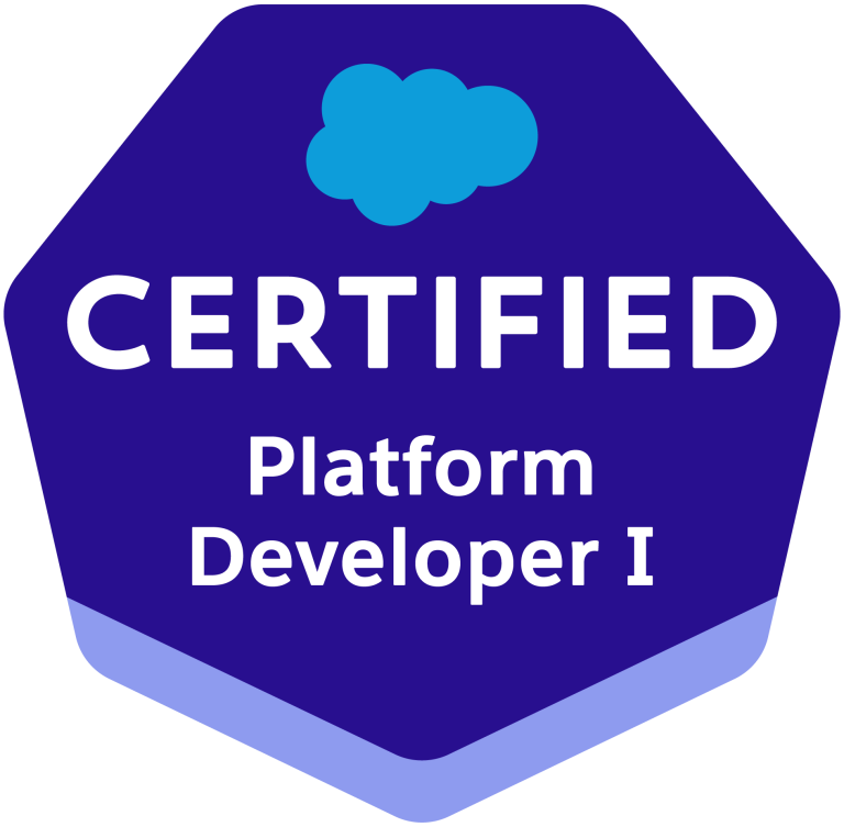 Platform Developer I Certification Badge