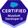 MuleSoft Developer II Certification Badge