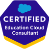 Education Cloud Consultant Certification Logo